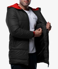 puffer jacket men's black puffer jacket