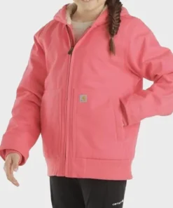Womens pink carhartt jacket