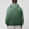 LFDY Live Fast Die Young Script Hoodie Green