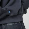 LFDY Live Fast Die Young Script Hoodie Blue