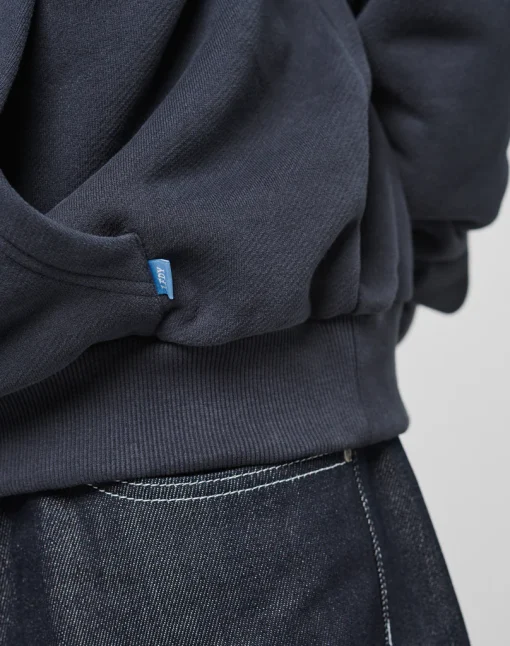 LFDY Live Fast Die Young Script Hoodie Blue