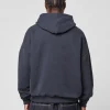 LFDY Live Fast Die Young Script Hoodie Blue
