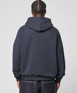 LFDY Live Fast Die Young Script Hoodie Blue