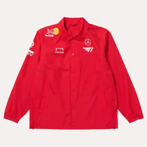 2025 t1 uniform red jacket