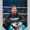 2025_Night_of_Champions_CM_Punk_Varsity_Jacket_Black