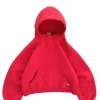 Akimbo hoodie red