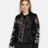 Alexa Bliss Friends for Eternity Faux Leather Jacket on Sale