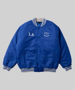 Bxr x dodgers jacket blue