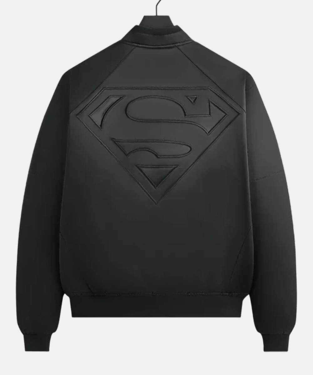 Black Superman x Kith Bomber Jacket