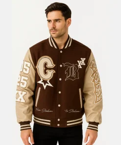 Breezy Bowl XX Letterman Varsity Jacket