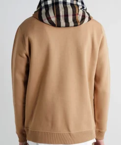Burberry beige pullover hoodie