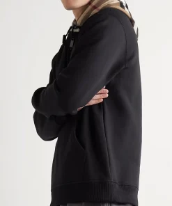 Burberry black pullover hoodie