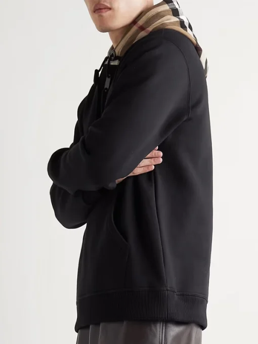 Burberry black pullover hoodie