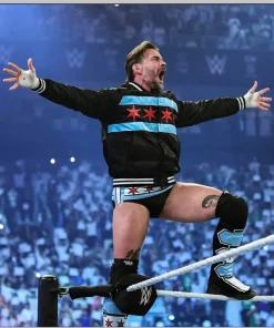 CM Punk Night of Champions 2025 Jacket Black