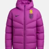 England Lionesses Nike Puffer Jacket Purple