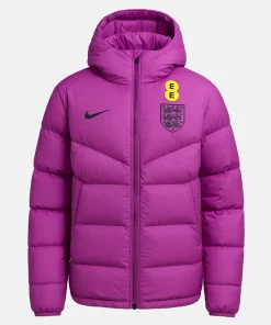 England Lionesses Nike Puffer Jacket Purple