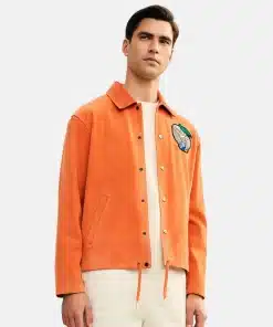 Gilga Farm x Moncler Suede Coach's Jacket