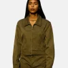 Gio Telfar 20th Anniversary Runway Cotton Jacket Green