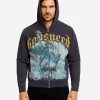 Godspeed Chrome Liberty Zip Hoodie - Navy Blue