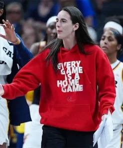 Indiana fever caitlin clark red hoodie