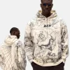 Kith x Superman Sketch Hoodie - Superman Kith Sketch Nelson Hoodie