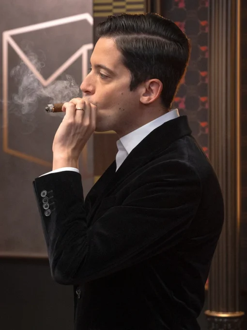Mayflower smoking jacket black