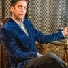 Mayflower smoking jacket blue