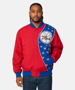 Mitchell & Ness 75th Anniversary Philadelphia 76ers Jacket