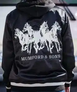 Mumford-Sons-Vintage-Black-Horses-Music-Bomber-Jacket