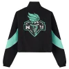 New york liberty ovo x wnba track jacket black mint