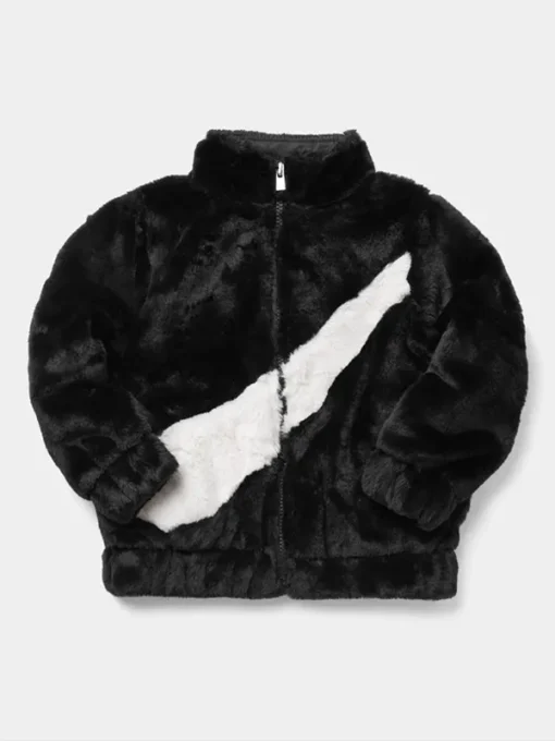 Nike fur jacket