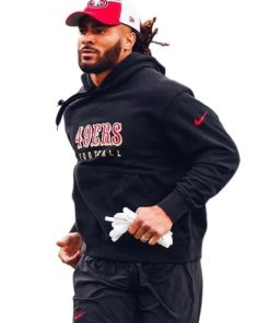 Nike san francisco 49ers black hoodie
