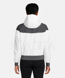 Nike white WNBA Indiana fever team logo jacket