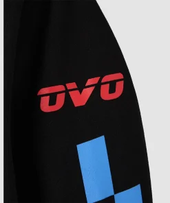 OVO Oracle Red Bull Racing Finish Line Fleece Pullover Hoodie