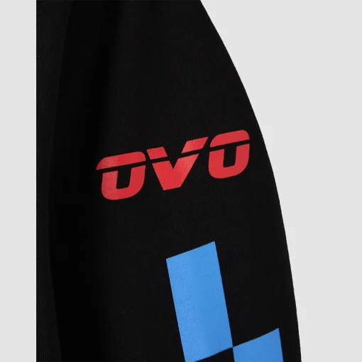 OVO Oracle Red Bull Racing Finish Line Fleece Pullover Hoodie