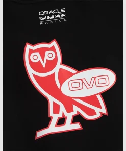 OVO Red Bull Racing Finish Line Black Pullover Hoodie