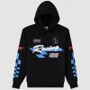 OVO x Red Bull Racing Finish Line Black Hoodie October’s Very Own x Oracle Red Bull Racing Hoodie