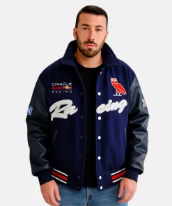 OVO x Red Bull Racing Varsity Jacket