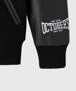 OVO x UFC CHAMPIONSHIP VARSITY JACKET Cuffs