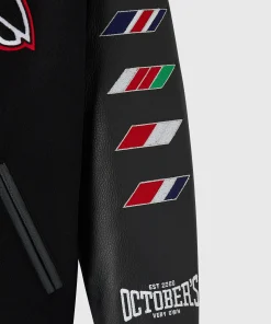 OVO x UFC CHAMPIONSHIP VARSITY JACKET Sleeves