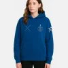 PSG X XO Blue Hoodie women