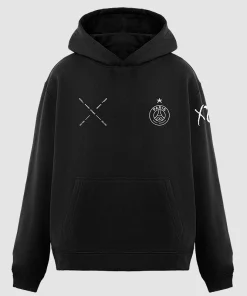 PSG X XO Hoodie Black
