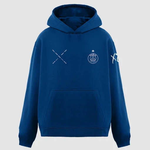 PSG X XO Hoodie Blue