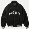 Palace Unisex Palace Love Black Varsity Jacket