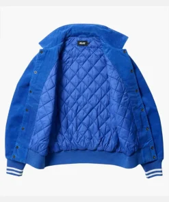 Palace Unisex Palace Love Varsity Bomber Jacket blue