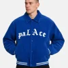 Palace Unisex Palace Love Varsity Jacket blue