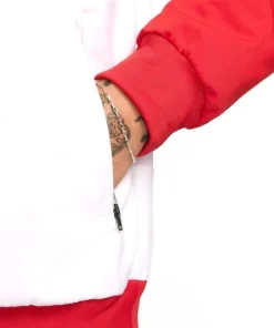 Paris saint germain f.c. 2025 fleece colorblock anthem jacket