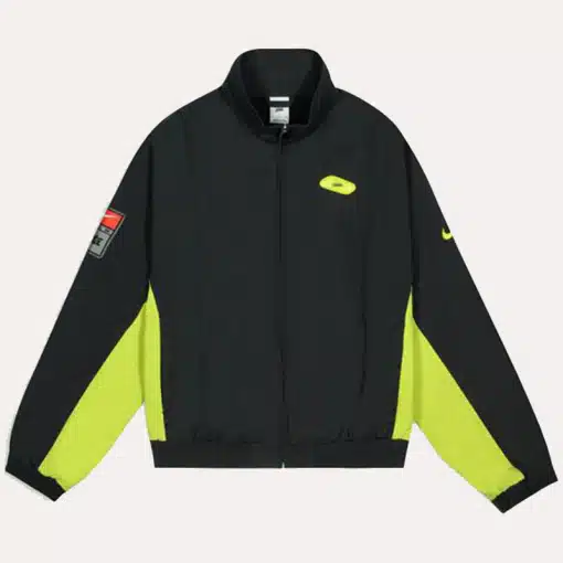 Patta x nike nrg black track jacket cyber