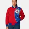 Philadelphia 76ers Mitchell & Ness 75th Anniversary Jacket
