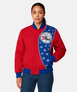 Philadelphia 76ers Mitchell & Ness 75th Anniversary Jacket